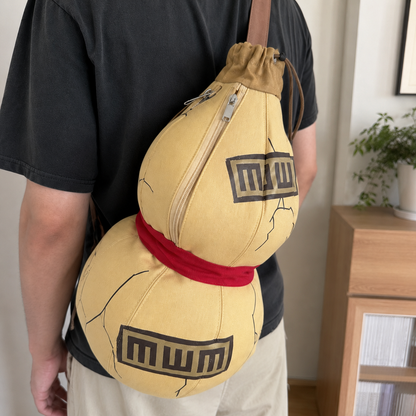 Sand Gourd Crossbody Bag